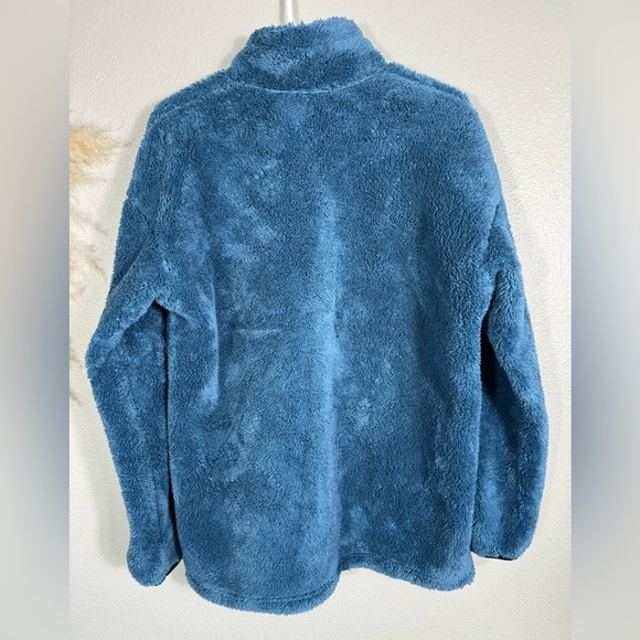 DOPE Blue Fleece Women's Sweater - Picture 8 of 13